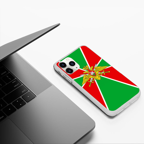 Чехол для iPhone 11 Pro матовый Пограничные войска Фото 01 Чехол для iPhone 11 Pro матовый Пограничные войска Фото 01