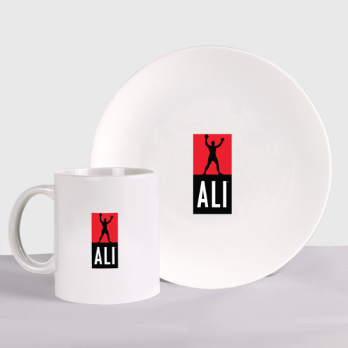 Набор: тарелка + кружка Ali by boxcluber
