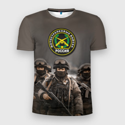 Мотострелковые войска - солдаты – Мужская футболка 3D Slim с принтом купить со скидкой в -9%