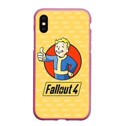 Чехол для iPhone XS Max матовый Fallout