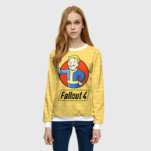 Женский свитшот 3D Fallout, цвет 3D печать - фото 3