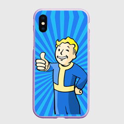 Чехол для iPhone XS Max матовый Fallout