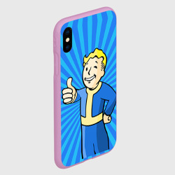 Чехол для iPhone XS Max матовый Fallout - фото 2