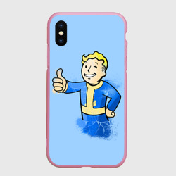 Чехол для iPhone XS Max матовый Fallout