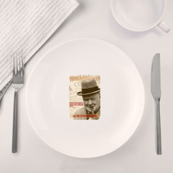 Набор: тарелка + кружка Черчилль - фото 2