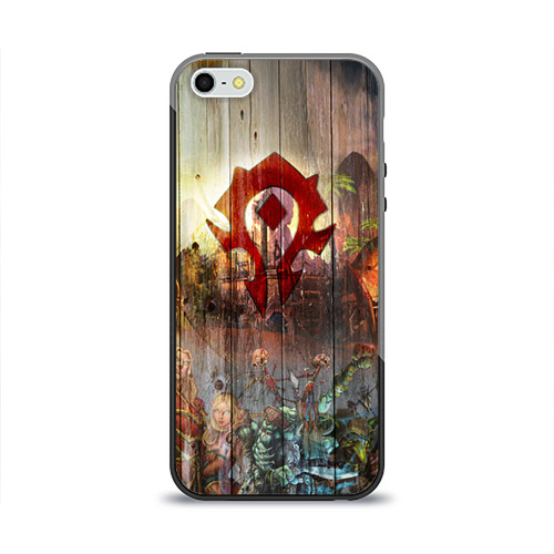 Чехол для Apple iPhone 5/5S силиконовый глянцевый Орда Фото 01 Чехол для Apple iPhone 5/5S силиконовый глянцевый Орда Фото 01