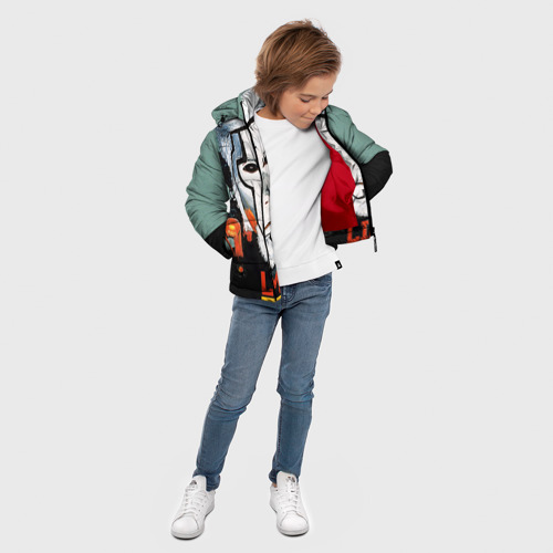 Зимняя куртка для мальчиков 3D Limp Bizkit, цвет красный - фото 5