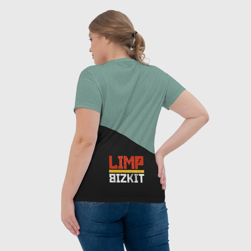 Женская футболка 3D Limp Bizkit, цвет 3D печать - фото 7