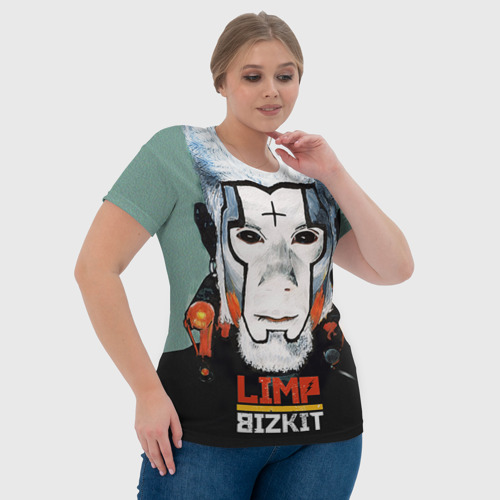 Женская футболка 3D Limp Bizkit, цвет 3D печать - фото 6