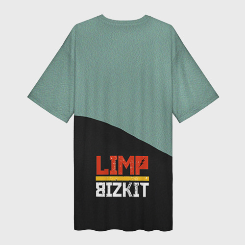 Платье-футболка 3D Limp Bizkit, цвет 3D печать - фото 2
