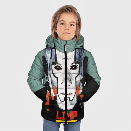 Зимняя куртка для мальчиков 3D Limp Bizkit, цвет черный - фото 3