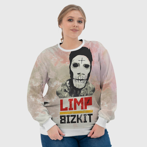 Женский свитшот 3D Limp Bizkit, цвет 3D печать - фото 6