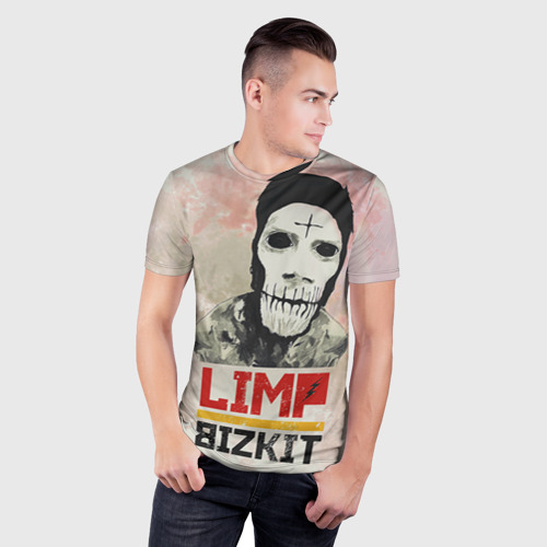 Мужская футболка 3D Slim Limp Bizkit, цвет 3D печать - фото 3