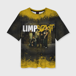 Женская футболка oversize 3D Limp Bizkit