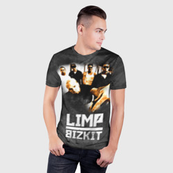 Мужская футболка 3D Slim Limp Bizkit - фото 2