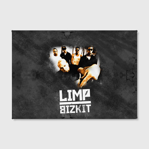 Холст прямоугольный Limp Bizkit, цвет 3D печать - фото 2