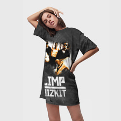 Платье-футболка 3D Limp Bizkit - фото 2