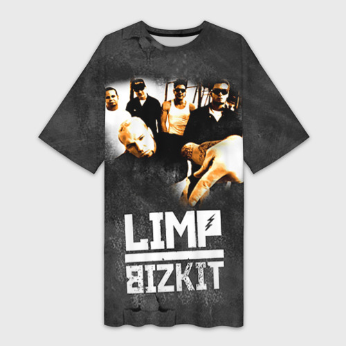 Платье-футболка 3D Limp Bizkit, цвет 3D печать