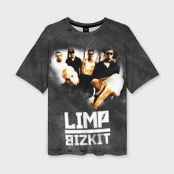 Женская футболка oversize 3D Limp Bizkit