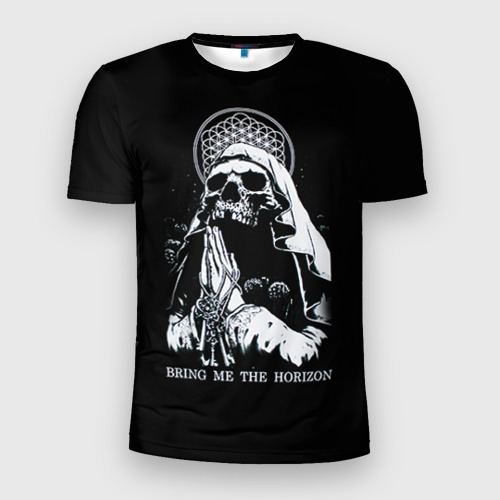 Мужская футболка 3D Slim Bring Me The Horizon