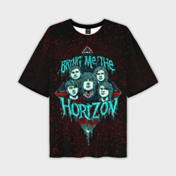 Мужская футболка oversize 3D Bring Me The Horizon