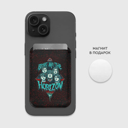 Картхолдер Magsafe магнитный Bring Me The Horizon - фото 2