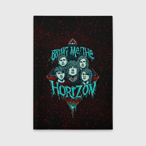 Обложка для автодокументов Bring Me The Horizon, цвет черный