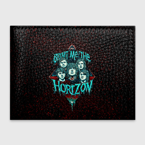 Обложка для студенческого билета Bring Me The Horizon, цвет красный