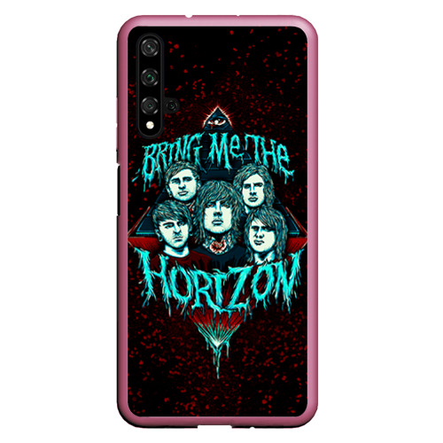 Чехол для Honor 20 Bring Me The Horizon, цвет малиновый