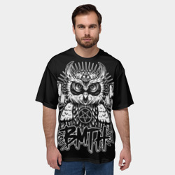 Мужская футболка oversize 3D Bring Me The Horizon - фото 2