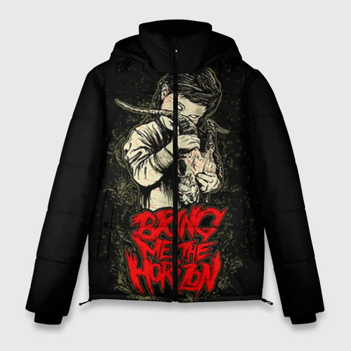 Мужская зимняя куртка 3D Bring Me The Horizon