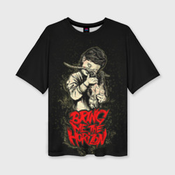 Женская футболка oversize 3D Bring Me The Horizon