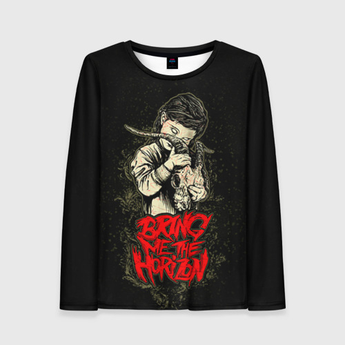 Женский лонгслив 3D Bring Me The Horizon, цвет 3D печать