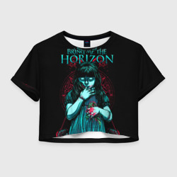 Женская футболка Crop-top 3D Bring Me The Horizon