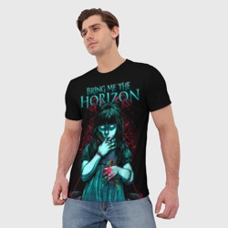 Мужская футболка 3D Bring Me The Horizon - фото 2