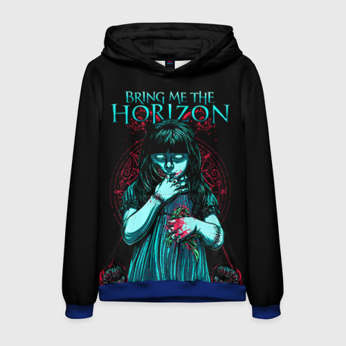 Мужская толстовка 3D Bring Me The Horizon, цвет синий