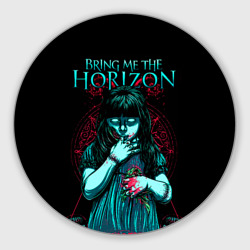 Круглый коврик для мышки Bring Me The Horizon