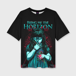 Женская футболка oversize 3D Bring Me The Horizon