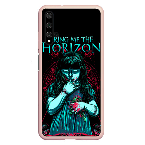 Чехол для Honor 20 Bring Me The Horizon, цвет светло-розовый