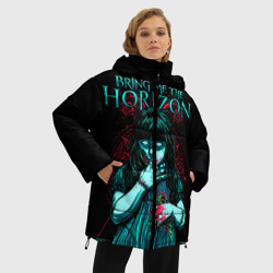 Женская зимняя куртка Oversize Bring Me The Horizon - фото 2