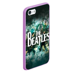 Чехол для iPhone 5/5S матовый The Beatles - фото 2