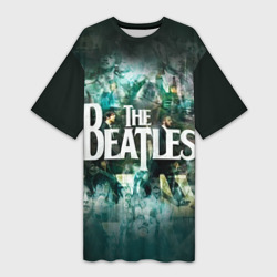 Платье-футболка 3D The Beatles
