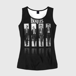 Женская майка 3D The Beatles