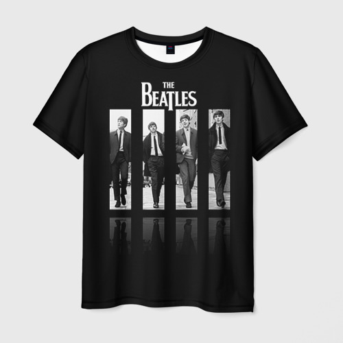 Мужская футболка 3D The Beatles, цвет 3D печать