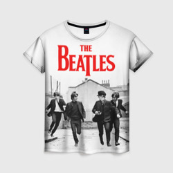 Женская футболка 3D The Beatles