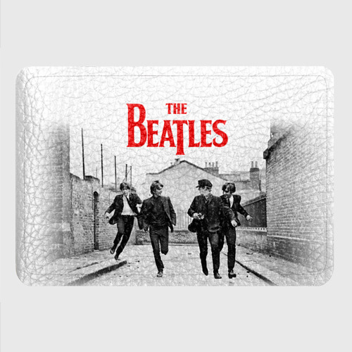 Картхолдер с принтом The Beatles, цвет черный - фото 4