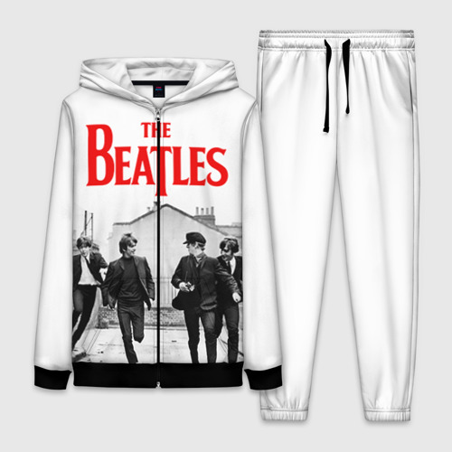 Женский костюм 3D The Beatles, цвет черный