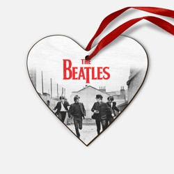 Деревянная игрушка Сердце The Beatles