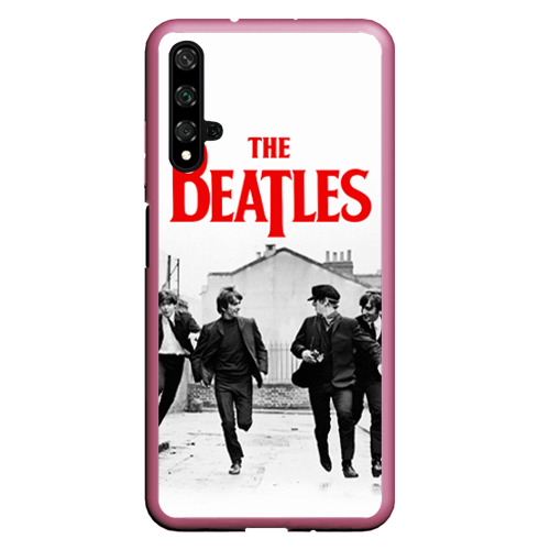 Чехол для Honor 20 The Beatles, цвет малиновый