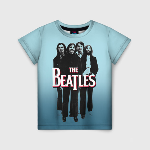 Детская футболка 3D The Beatles, цвет 3D печать